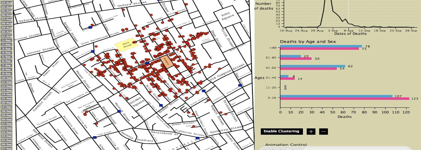 John Snow’s Interactive Cholera Map