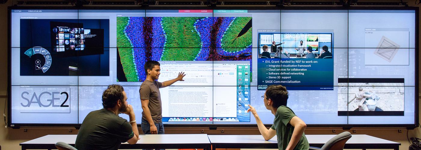 SAGE2: A New Approach for Data Intensive Collaboration Using Scalable Resolution Shared Displays