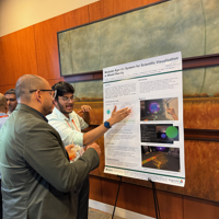 Modular Agentic System for Scientific Visualization in Mixed Reality