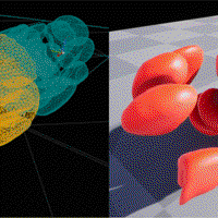 Sort-Last In-Transit Data Visualization with SENSEI, Catalyst, and Unreal Engine